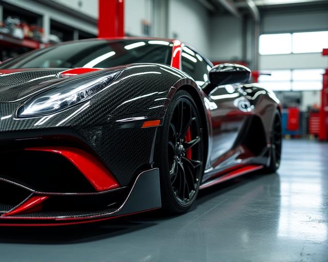 エアロパーツとサスペンション